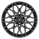 20" FOX FX9 - Black Polished T5 | T6 *Staggered*