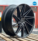 20" Inovit Turbine 2 - Black Machined Face (Audi)