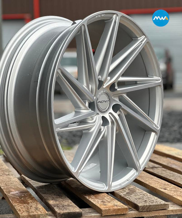 20" Inovit Turbine 2 - Silver Machined Face (BMW.) *Staggered*