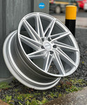 20" Inovit Turbine 2 - Silver Machined Face (Mercedes) *Staggered*