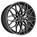 20" FOX FX9 - Black Polished T5 | T6 *Staggered*