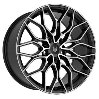 20" FOX FX9 - Black Polished (VW)