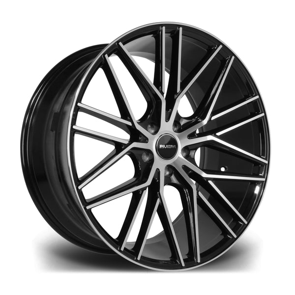 20" Riviera RV130 - Black Polished Face T5 | T6 *Staggered*