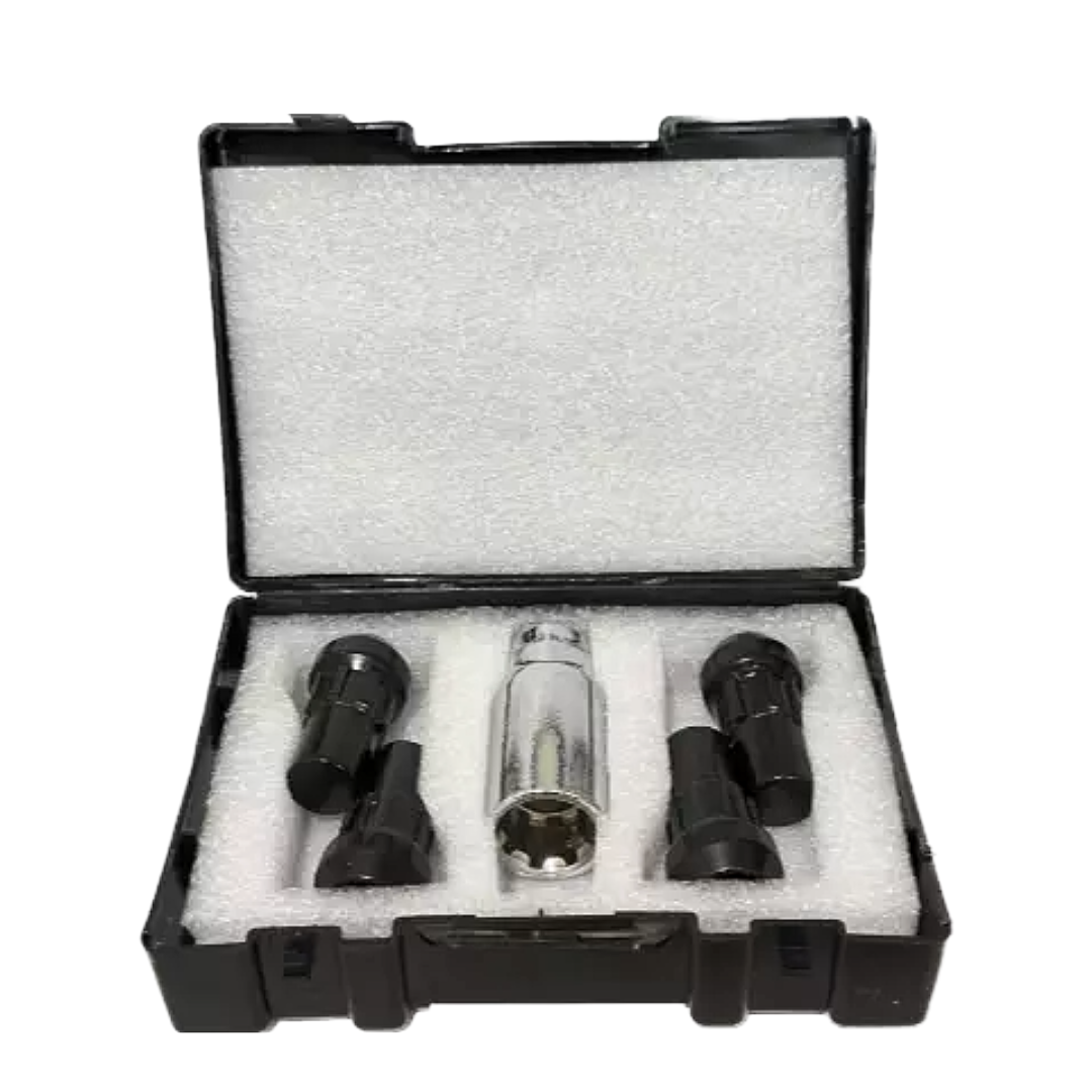 M14x1.5 - Locking Wheel Nuts (41mm Transit Custom) - Black