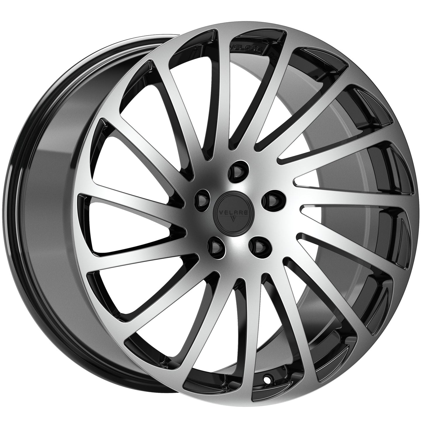 20" Velare VLR11 - Black Machined Face (Staggered)