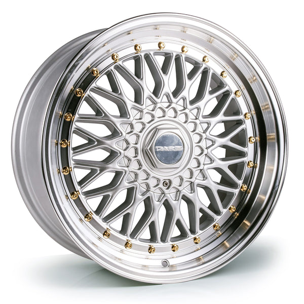 15" Dare DRRS - Silver / Gold Rivets (Ford)