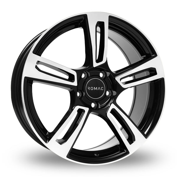 16" Romac Edge - Black Polished (Skoda)