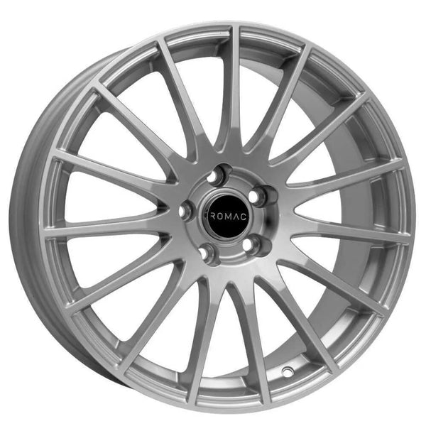 15" Romac Pulse - Silver (Mazda 4 Stud)