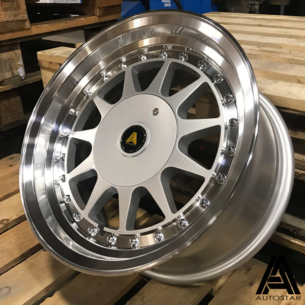 15" Autostar Raider - Silver (SEAT)