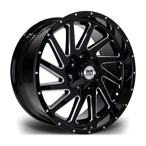 20" Riviera RX970 - Gloss Black (Ford Ranger)