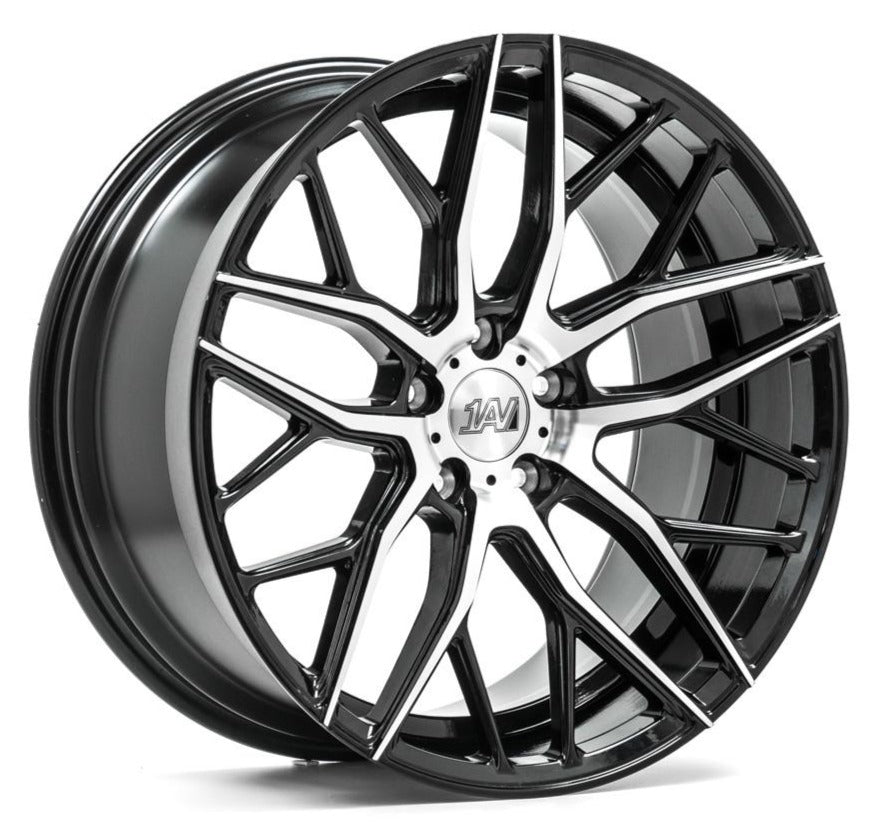 20" 1AV ZX11 - Black Machined (Audi)