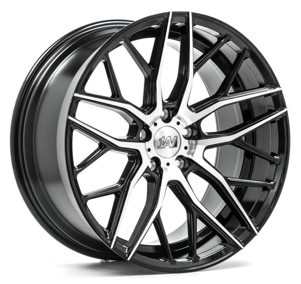 20" 1AV ZX11 - Black Machined (Audi)