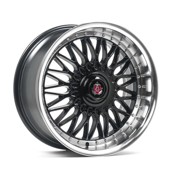18" Axe EX10 - Black Polished Lip (Audi)