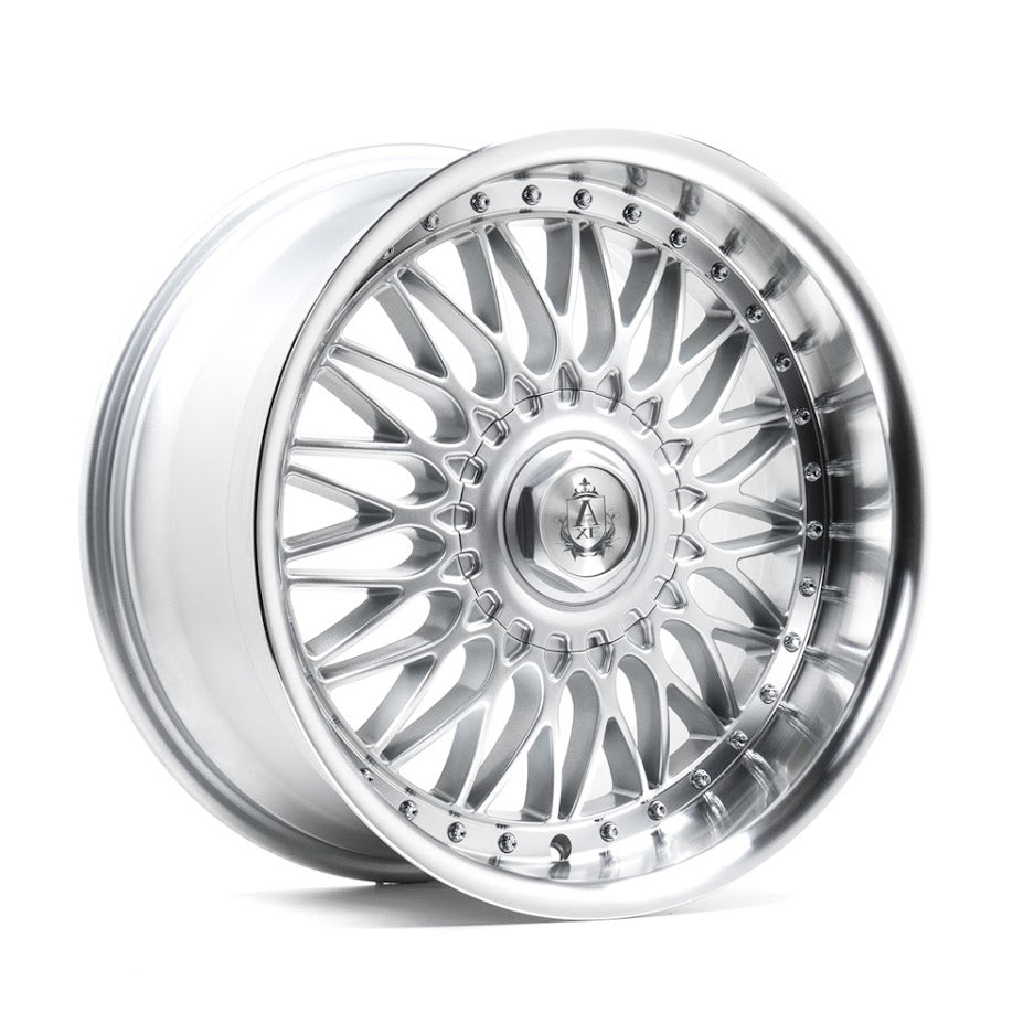 18" Axe EX10 - Silver Polished Lip (BMW)