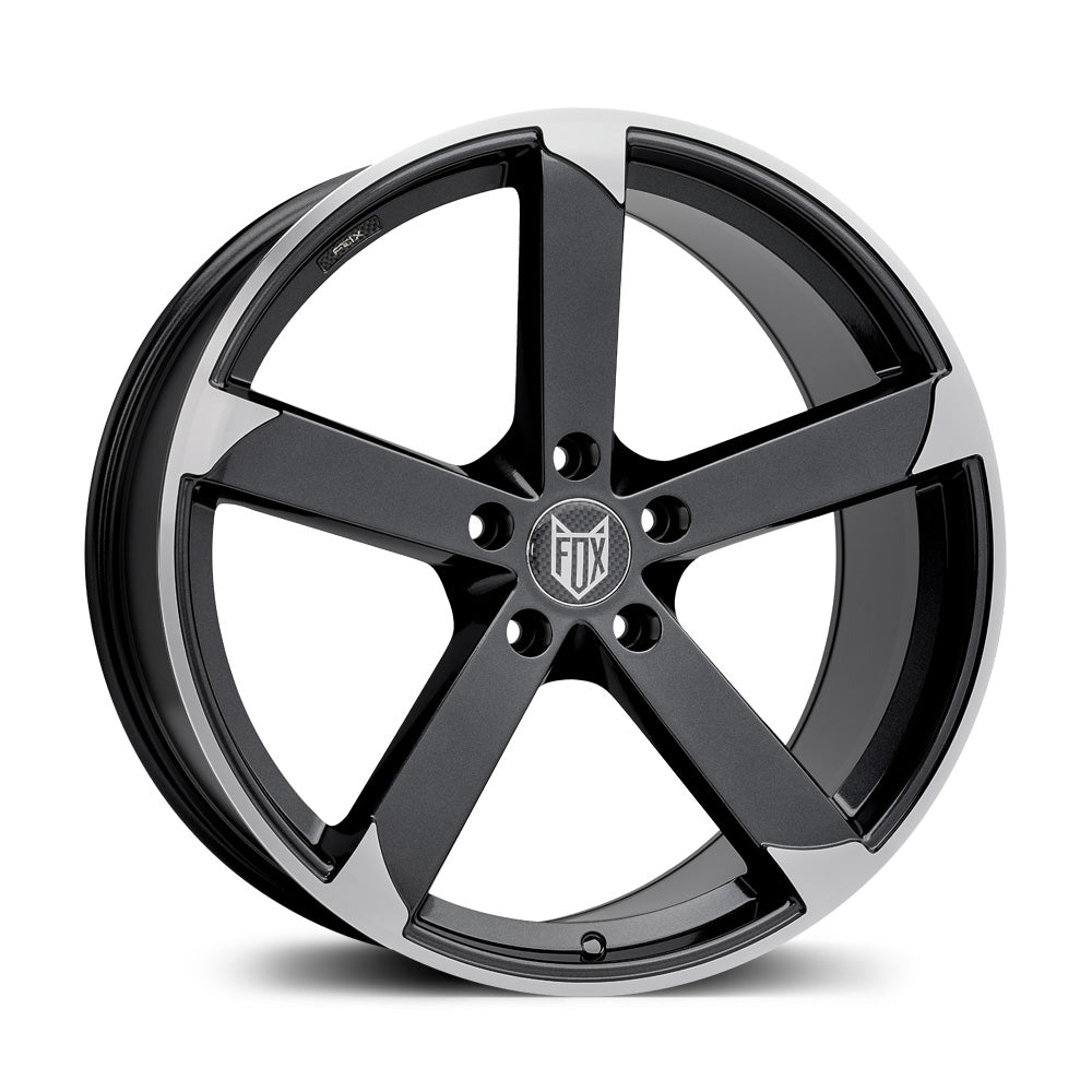 20" FOX AV1 - Black Machined Face (Skoda)