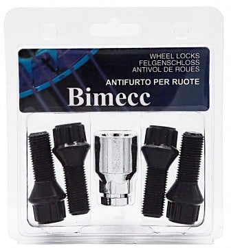 M14x1.5 - Locking Wheel Bolt Kit - (Silver or Black)