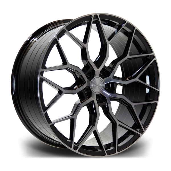 19" Riviera RF108 - Black Machined Face (Mercedes)