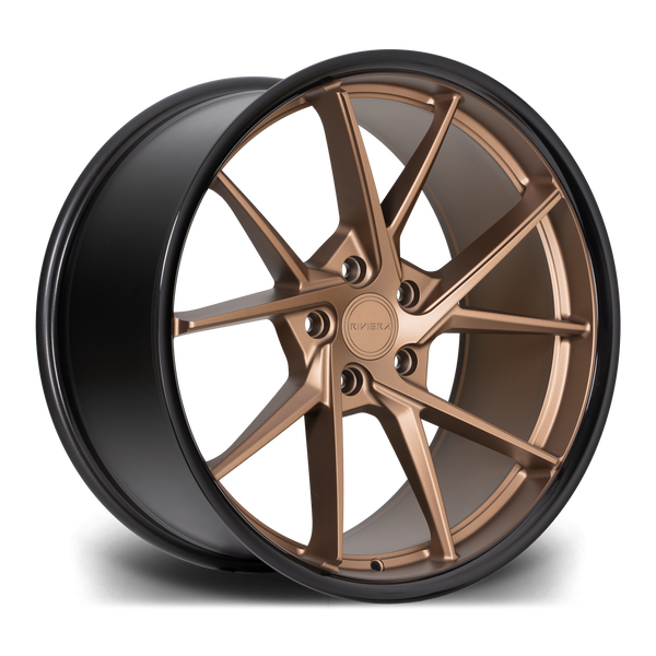 19" Riviera RF1 - Matt Bronze with Gloss Lip (VW)