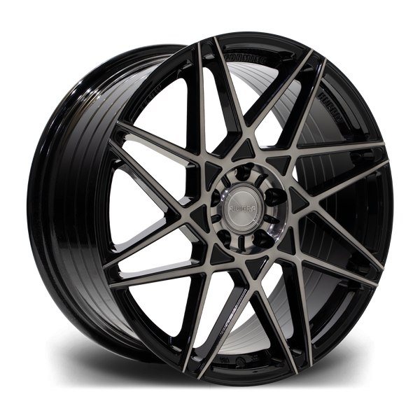 19" Riviera RF2 - Black Polished Dark Tint (Mercedes)