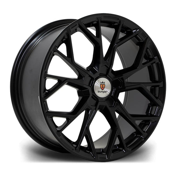 18" Stuttgart SF12 - Black (Vauxhall)