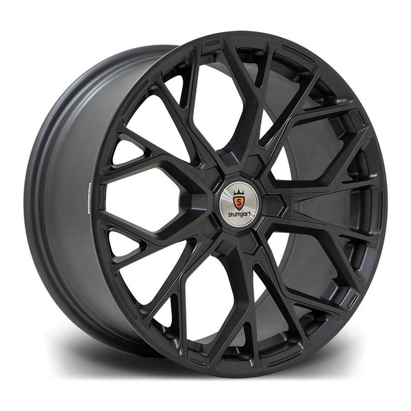 18" Stuttgart SF12 - Gunmetal (Mercedes)