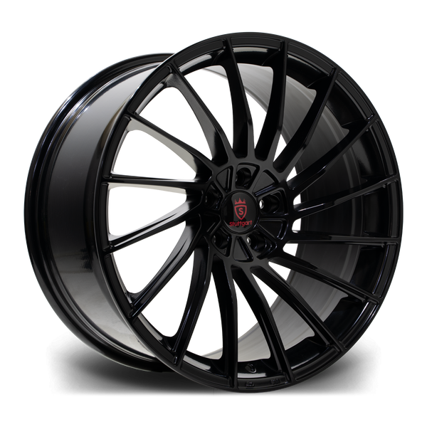 20" Stuttgart SF16 - Black (VW)