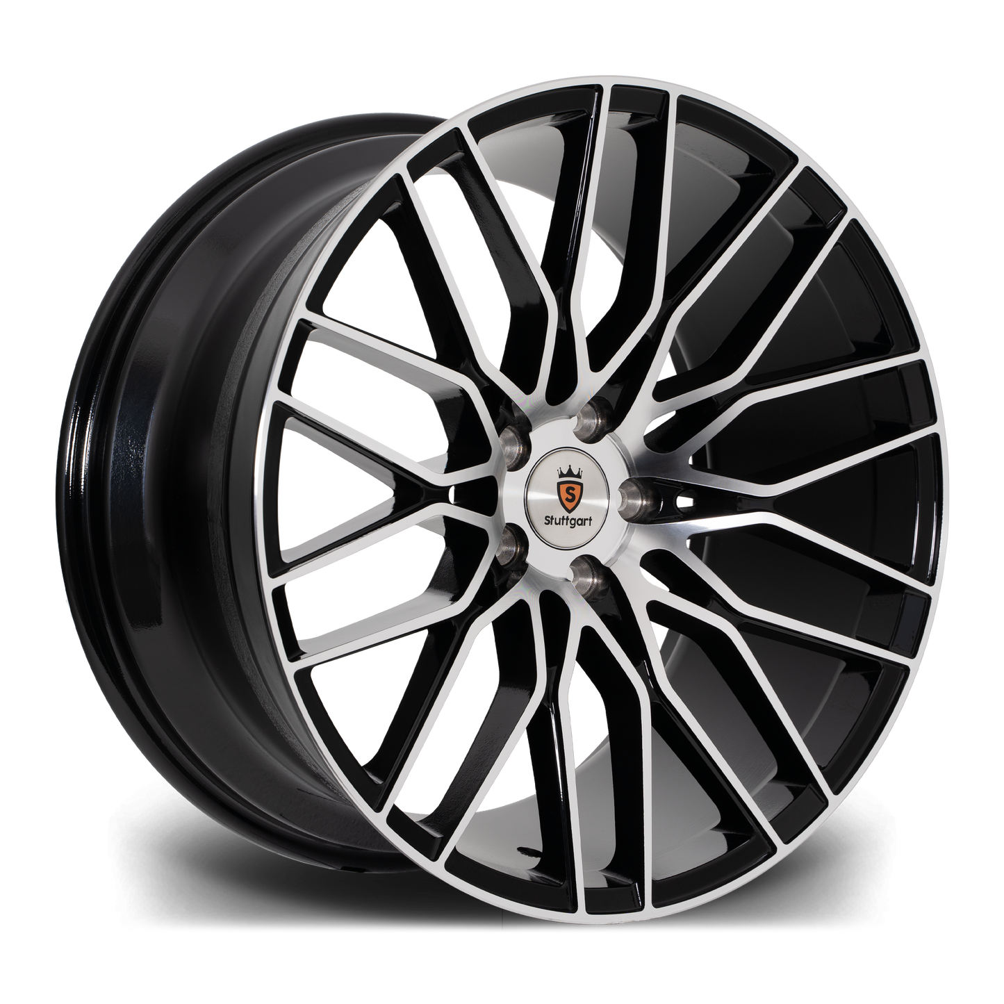 19" Stuttgart ST8 - Black Polished (Mercedes)