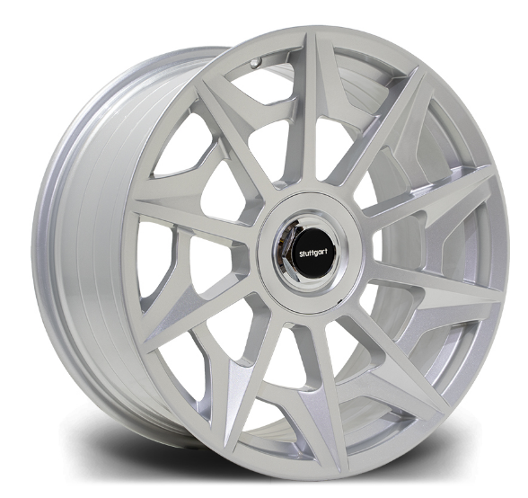 20" Stuttgart SVT - Silver T5 | T6 *Staggered*