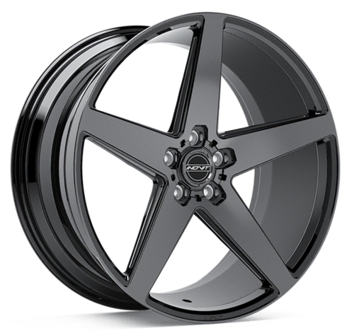 20" Inovit Rotor - Black Machined Face (Audi)