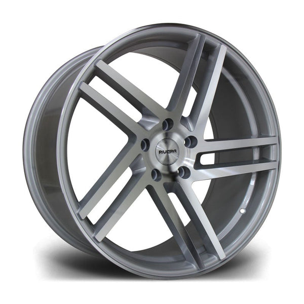 20" Riviera Twist - Silver Machined Face (Skoda)