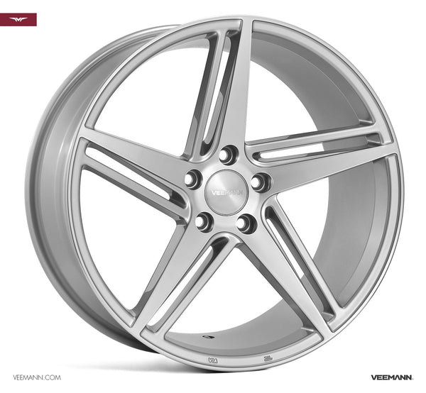 19" Veemann V-FS31 - Silver Machined Face (BMW) *Staggered*