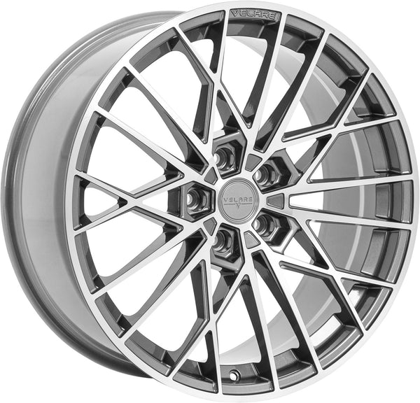 20" Velare VLR07 - Grey Machined Face T5 | T6 *Staggered*