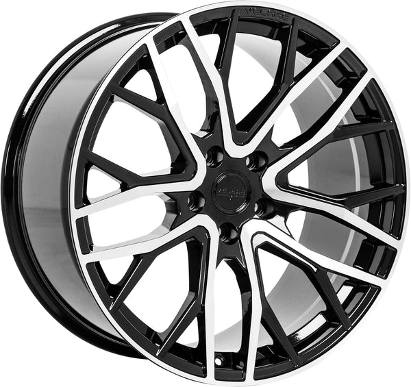 20" Velare VLR08 - Black Machined Face T5 | T6 *Staggered*