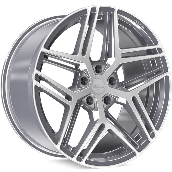 20" Velare VLR16 - Grey Machined Face T5 | T6 *Staggered*