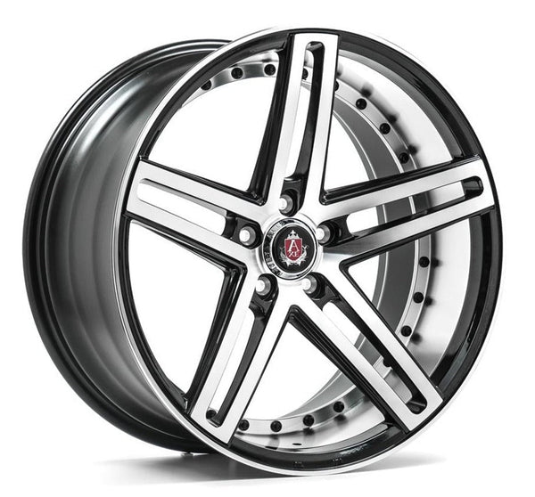 20" Axe EX20 - Black Machined Face (BMW.) *Staggered*