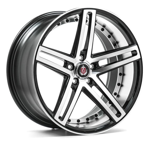 20" Axe EX20 - Black Machined Face (BMW) *Staggered*