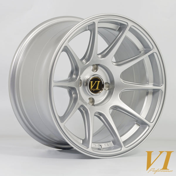 15" 6Performance BDR - Silver (Mazda 4 Stud)