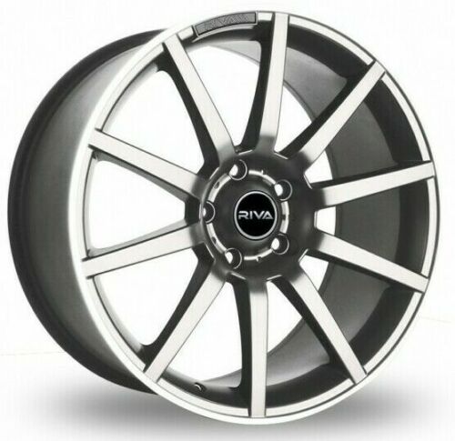 19" RIVA BNZ - Silver (Mercedes) *Staggered*
