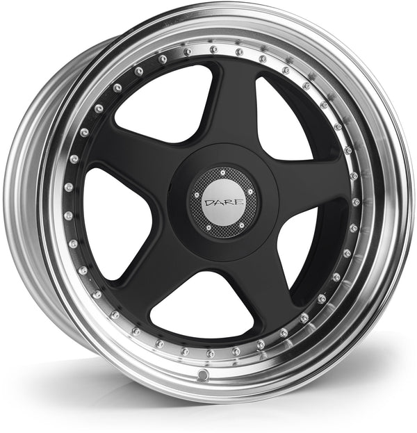 17" DARE F5 - Black Polished Lip(Ford)