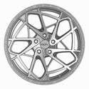 19" Radi8 R8HS9 - Silver Machined Face (SEAT)