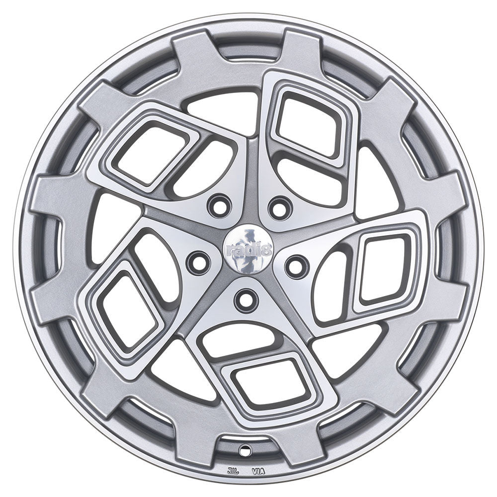 19" Radi8 R8CM9 - Silver Machined Face (Mercedes)