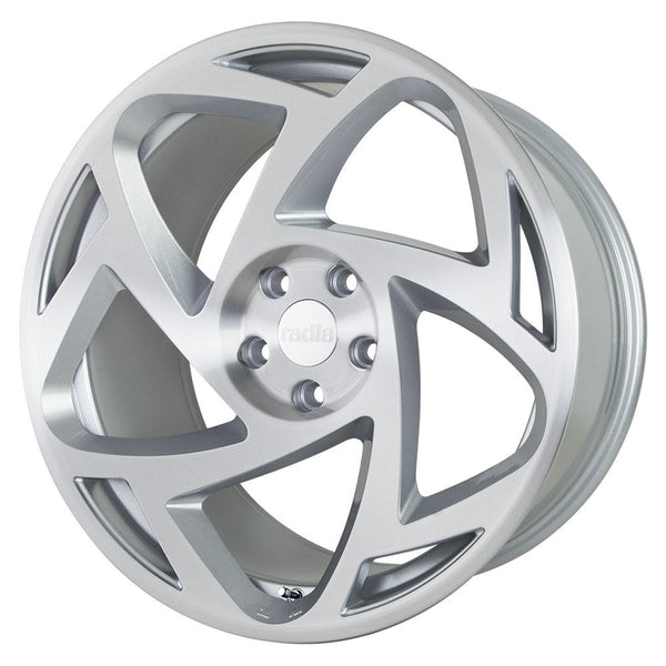 19" Radi8 R8S5 - Silver Machined Face (VW)