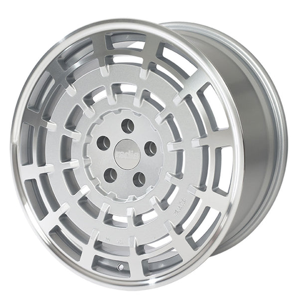 19" Radi8 R8SD11 - Silver Machined Face (SEAT)