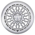 19" Radi8 R8A10 - Silver Machined Face (SEAT)