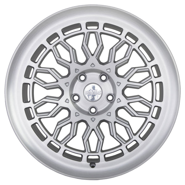 19" Radi8 R8A10 - Silver Machined Face (SEAT)