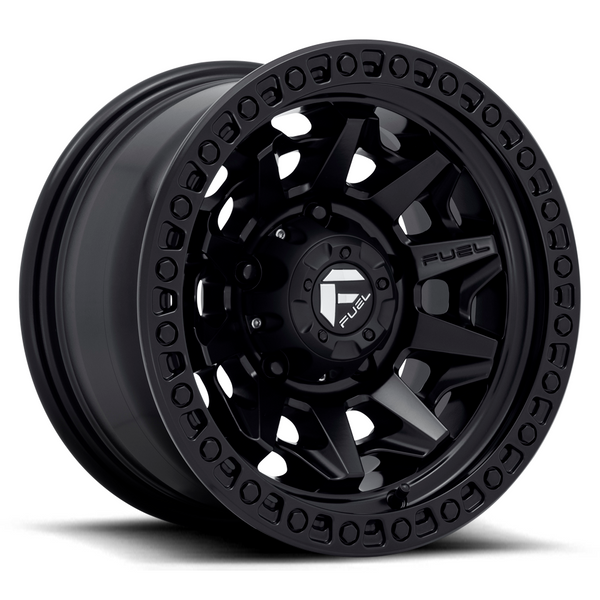 17" Fuel Covert 'Swamper' Style - Black T5 | T6