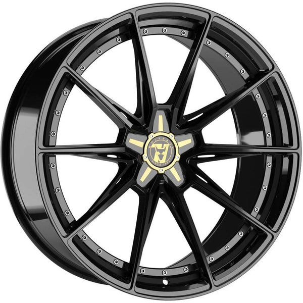 18" Wolfrace 71 Urban Racer - Black (Audi)