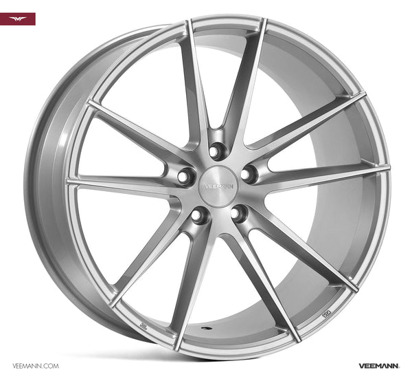 18" Veemann V-FS25 - Silver Machined Face (Audi)