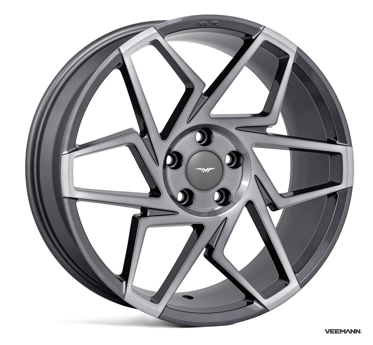 19" Veemann V-FS27R - Graphite Machined (VW)