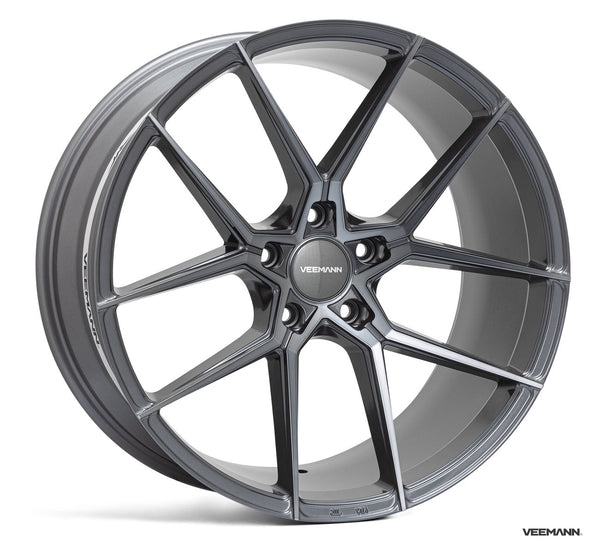 19" Veemann V-FS39 - Graphite Machined Face (Skoda)